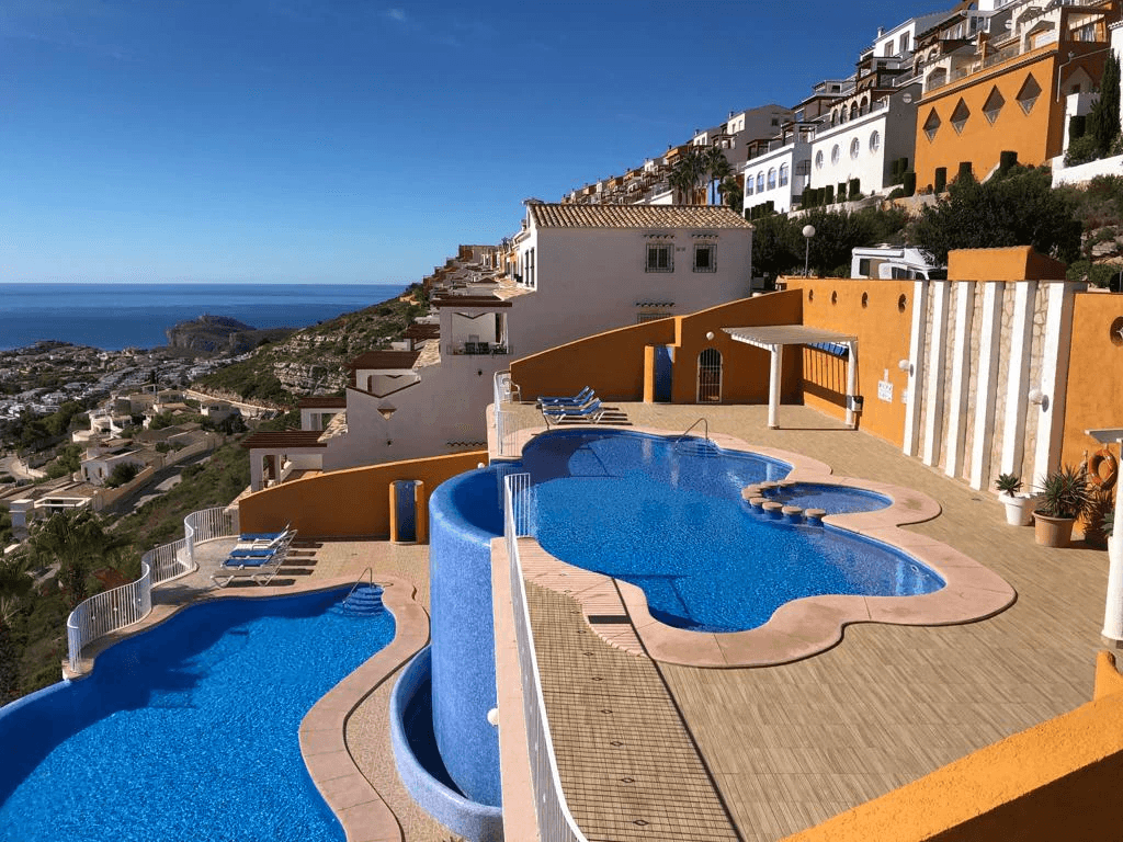 Cumbre del Sol appartement duplex avec vue sur la mer