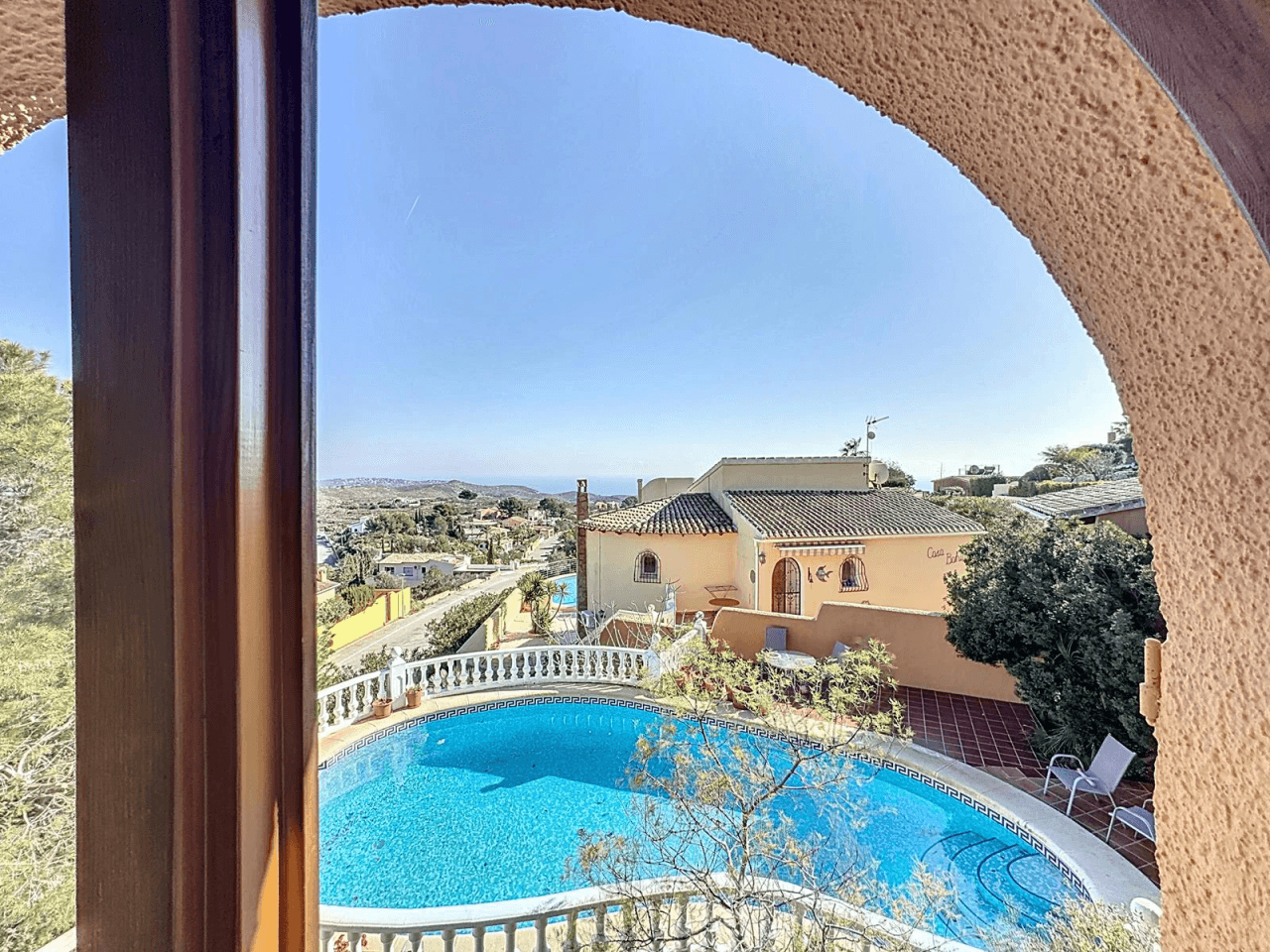 Villa Cumbre del Sol avec piscine privée et vue sur la mer