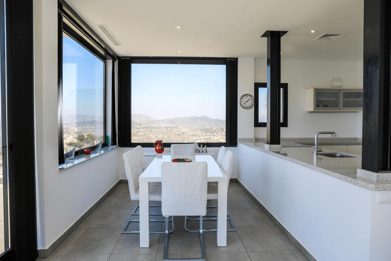 Villa moderne avec vue panoramique