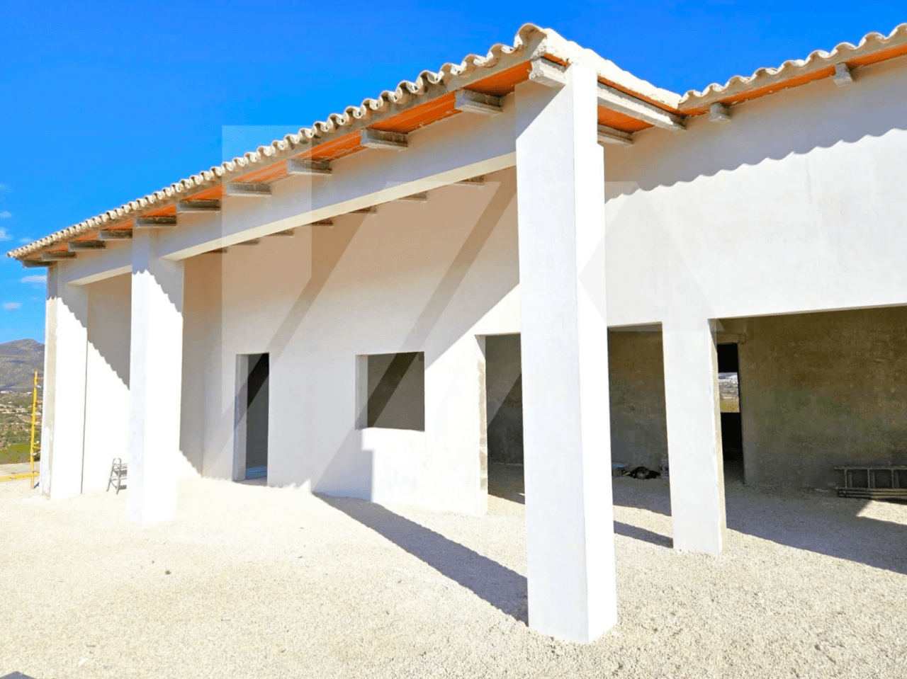 Finca en venta con vistas al mar en Benissa. Costa Blanca.