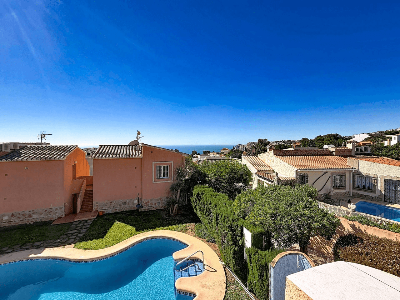 Appartement rénové à Cumbre del Sol avec vue sur la mer