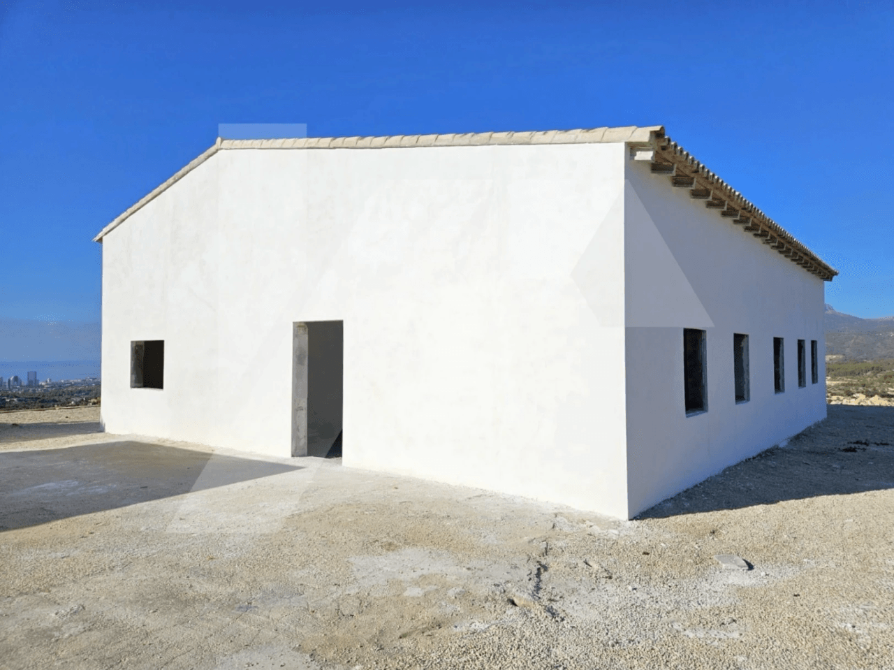 Finca en venta con vistas al mar en Benissa. Costa Blanca.