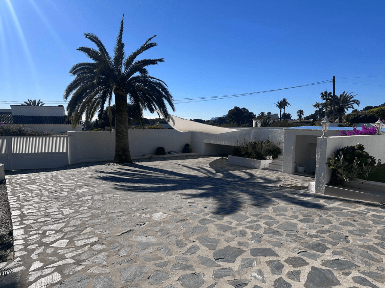 Villa de plain-pied avec vue sur la mer à vendre à La Sabatera, Moraira