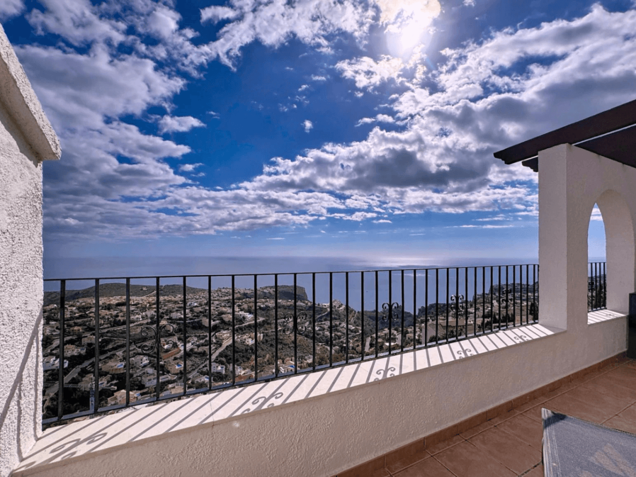 Cumbre del Sol appartement duplex avec vue sur la mer