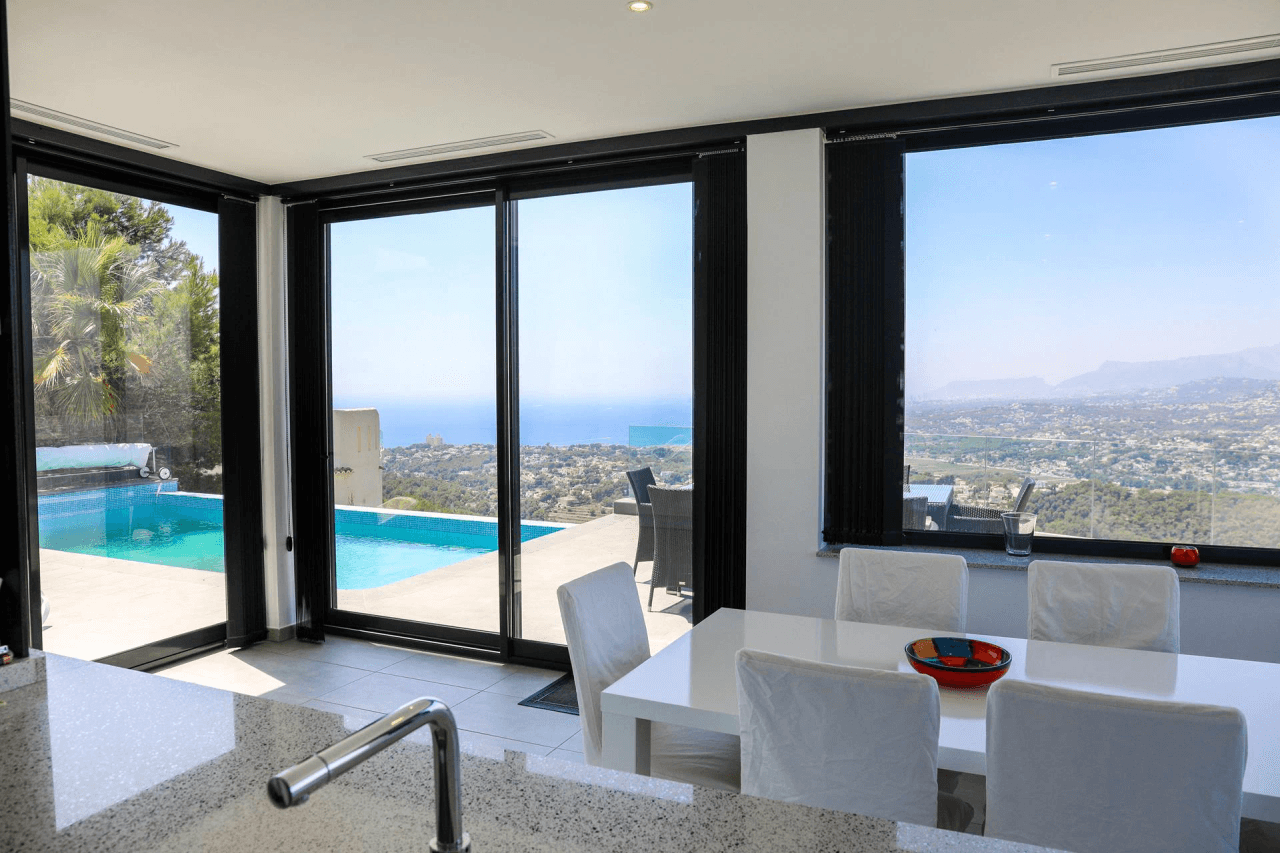 Villa moderne avec vue panoramique