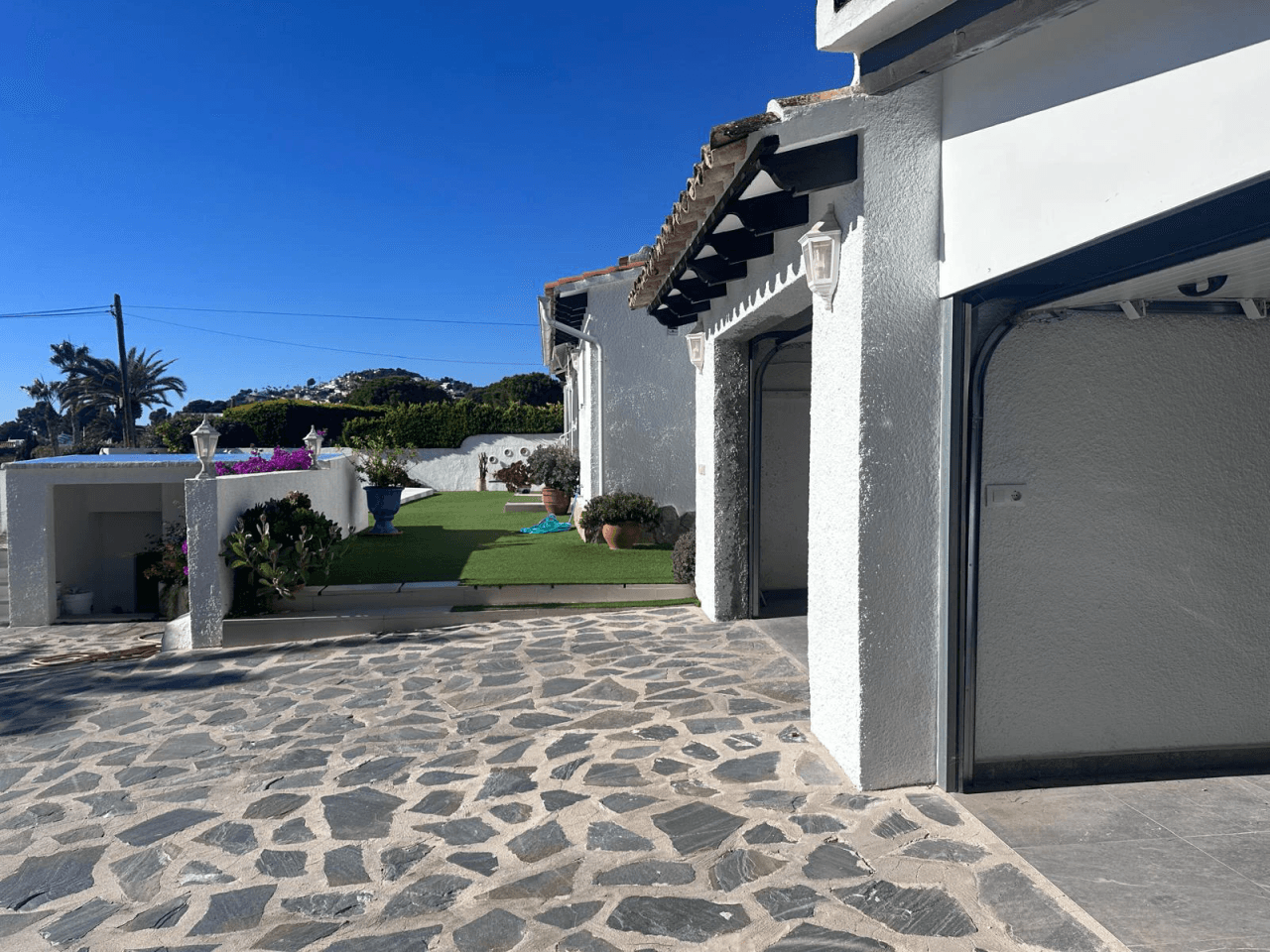 Villa de plain-pied avec vue sur la mer à vendre à La Sabatera, Moraira