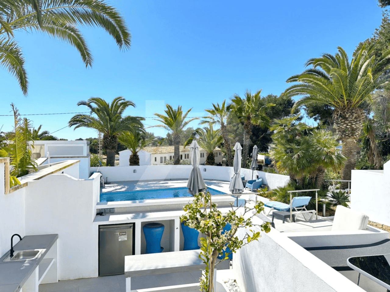 Villa avec vue sur la mer à vendre à Moraira, Costa Blanca.