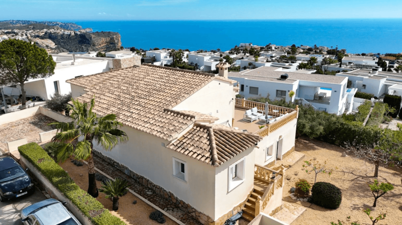 Cumbre del Sol, Villa avec vue sur la mer