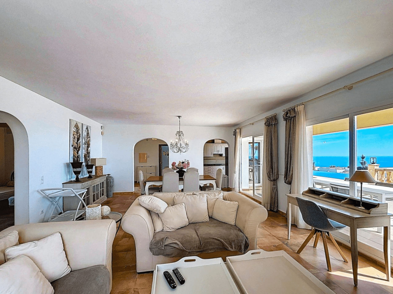 Cumbre del Sol, Villa avec vue sur la mer
