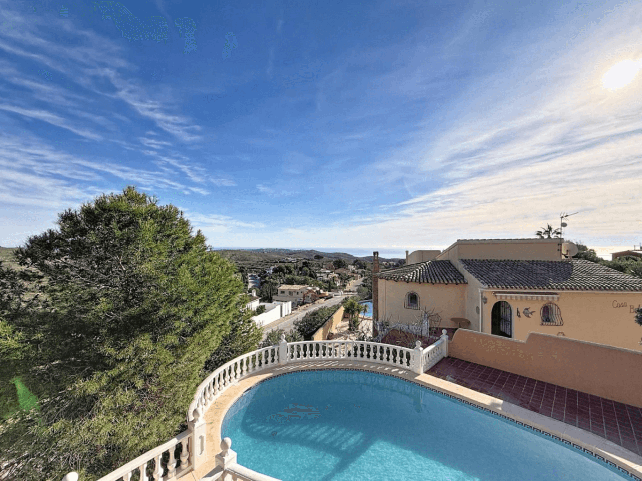 Villa Cumbre del Sol avec piscine privée et vue sur la mer