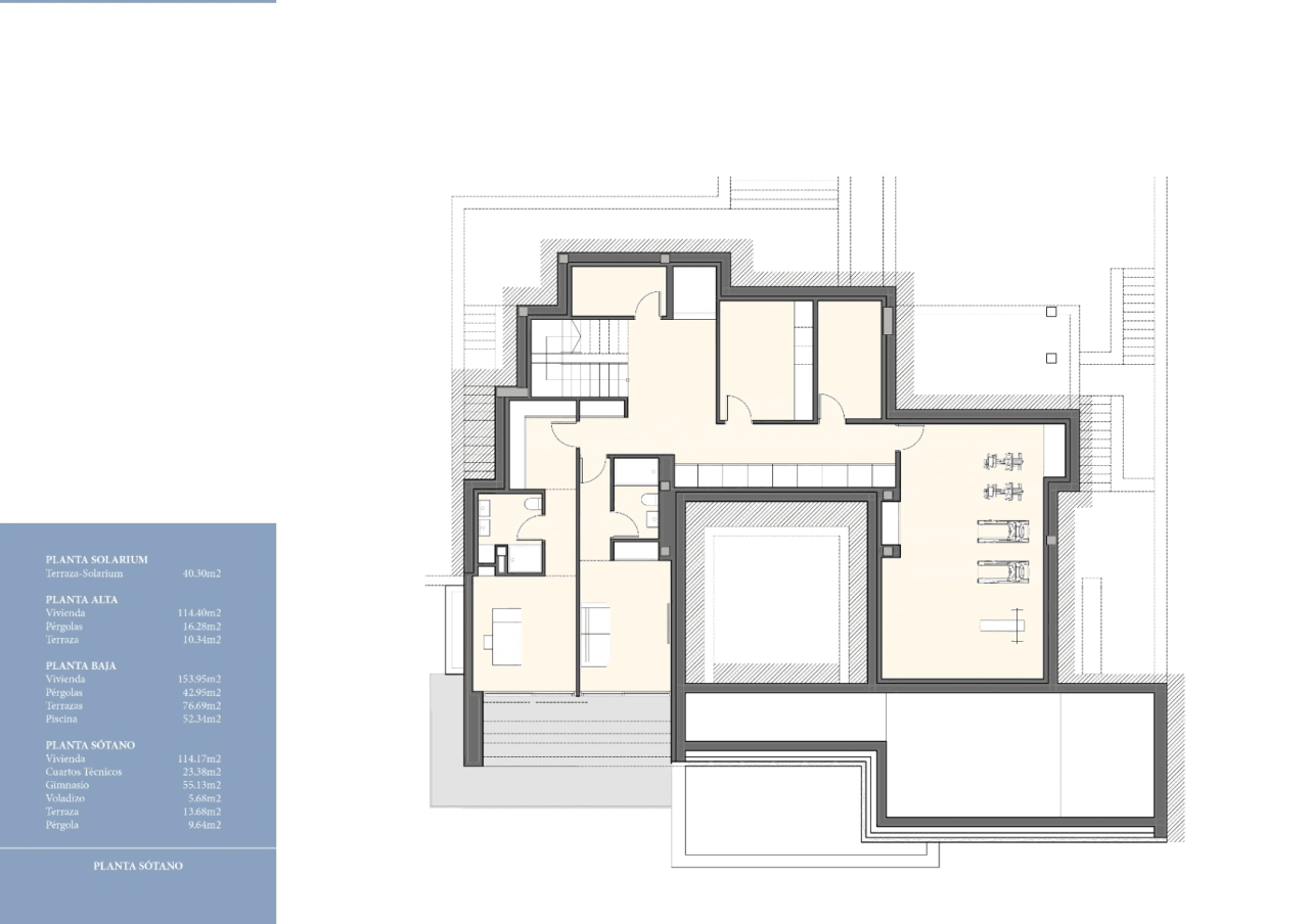 Chalet moderne à vendre avec 4 chambres à Granadella Jávea