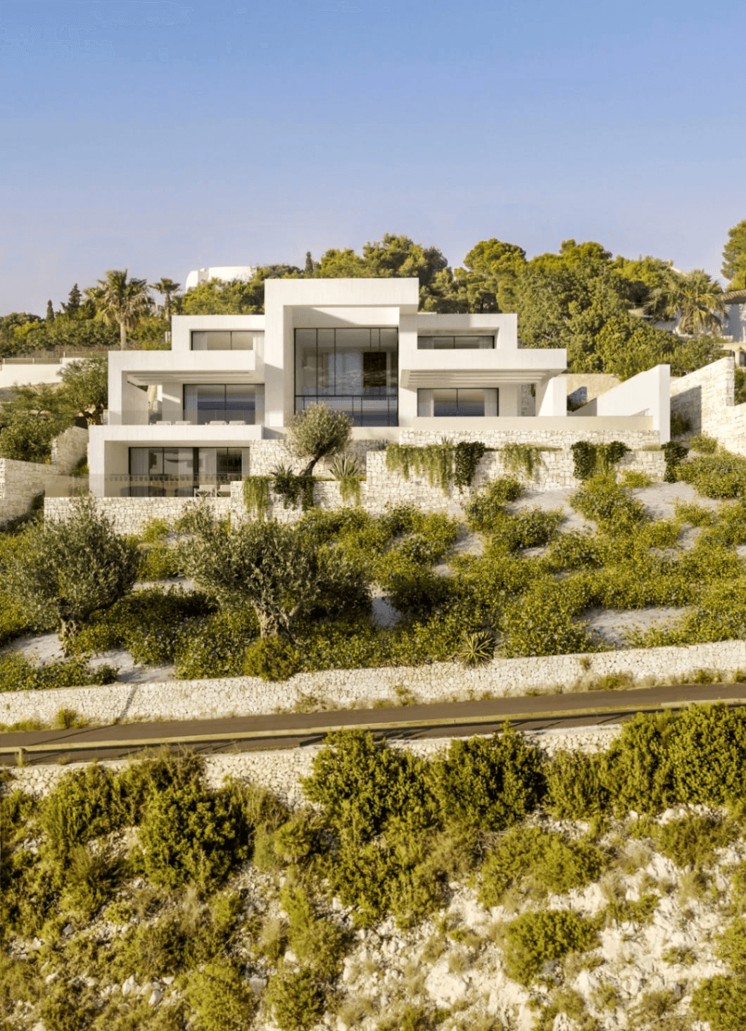Chalet moderne à vendre avec 4 chambres à Granadella Jávea