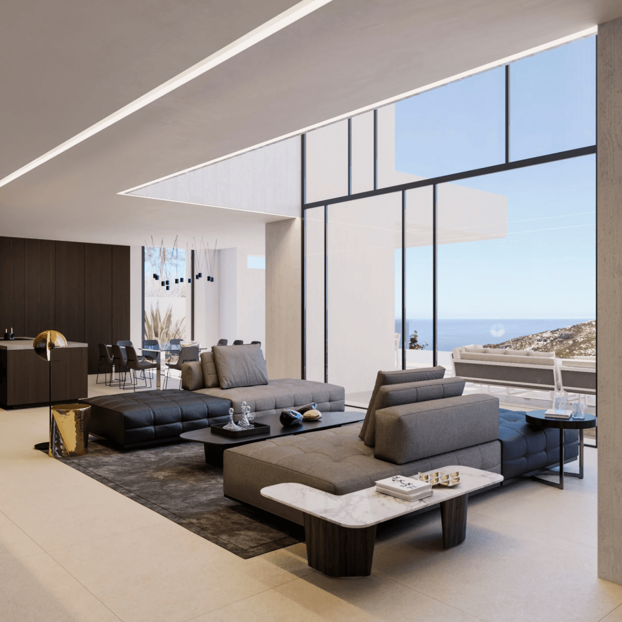 Chalet moderne à vendre avec 4 chambres à Granadella Jávea