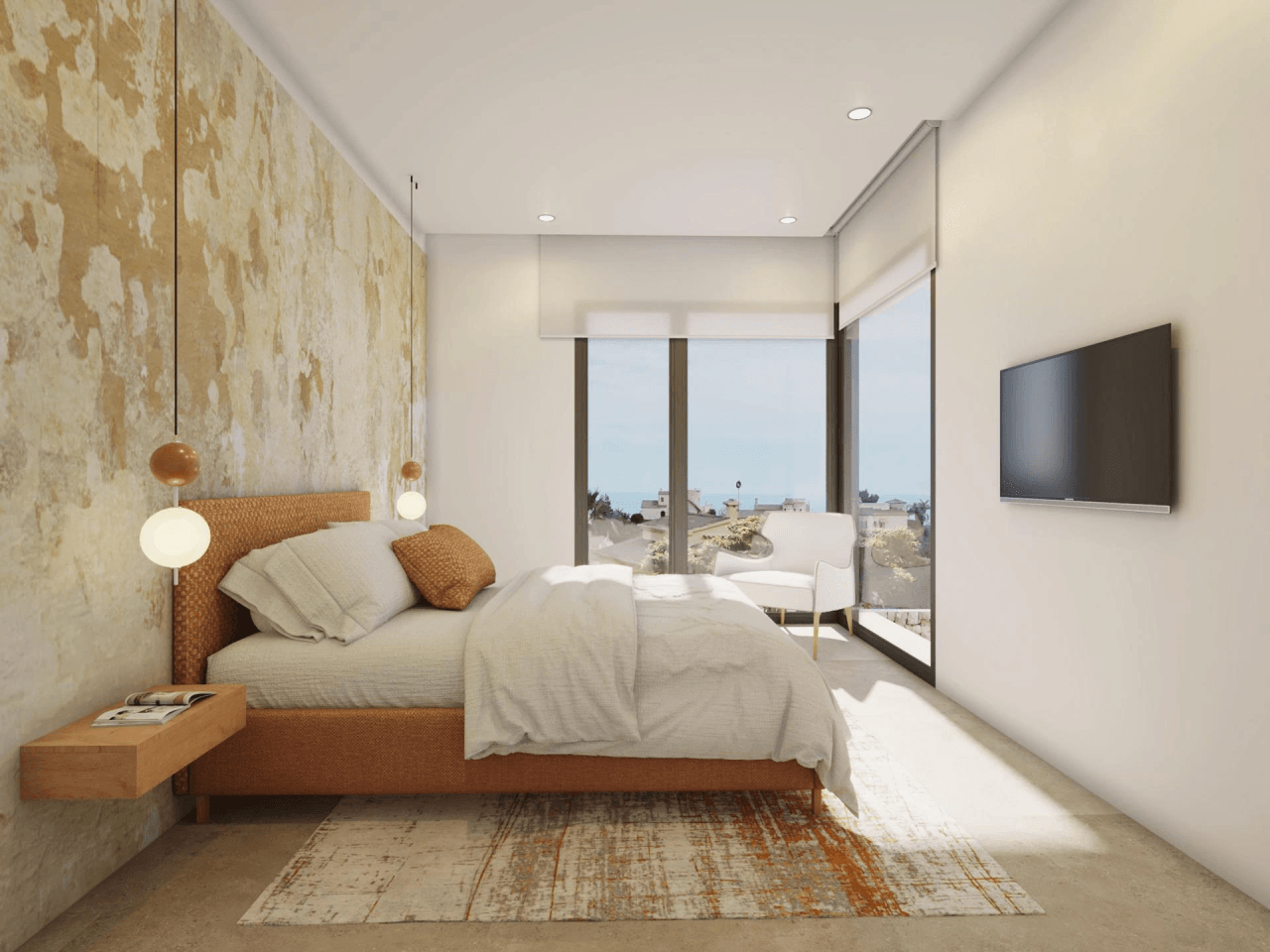 Cumbre del Sol : villa moderne de luxe offrant une vue imprenable sur la mer
