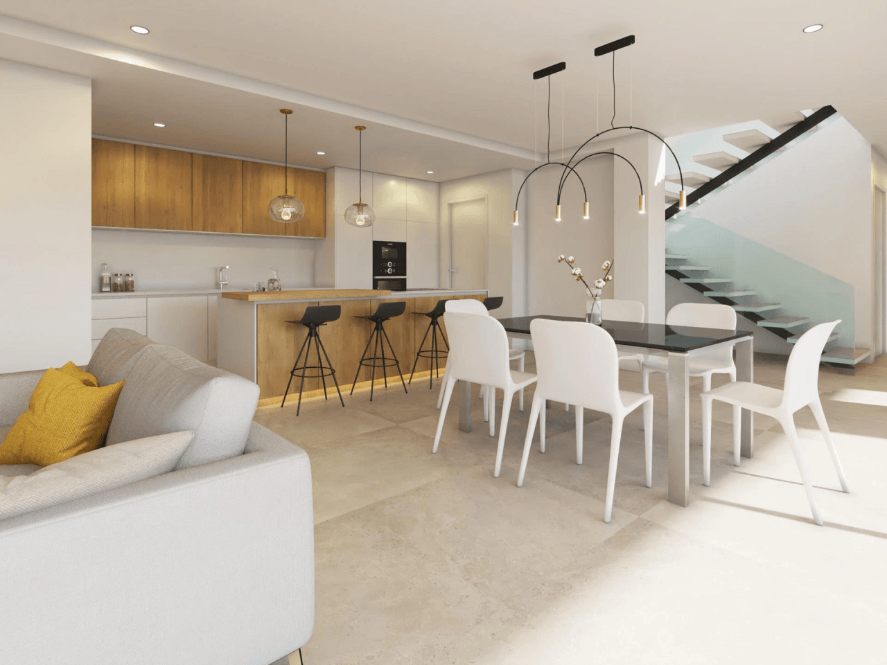 Cumbre del Sol : villa moderne de luxe offrant une vue imprenable sur la mer