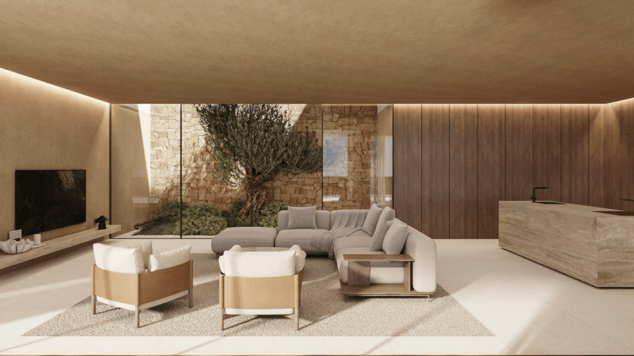 Villa de Diseño Contemporáneo con Vistas Panorámicas al Mar en Montemar, Benissa