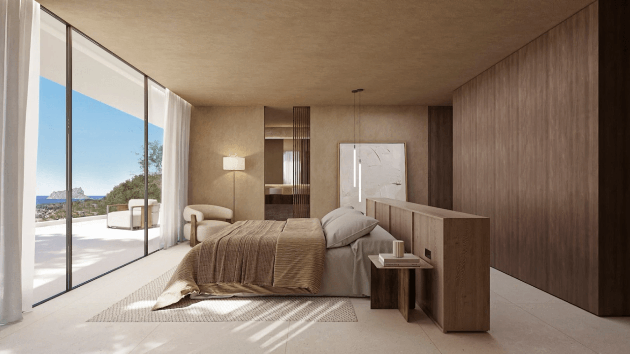 Villa de Diseño Contemporáneo con Vistas Panorámicas al Mar en Montemar, Benissa