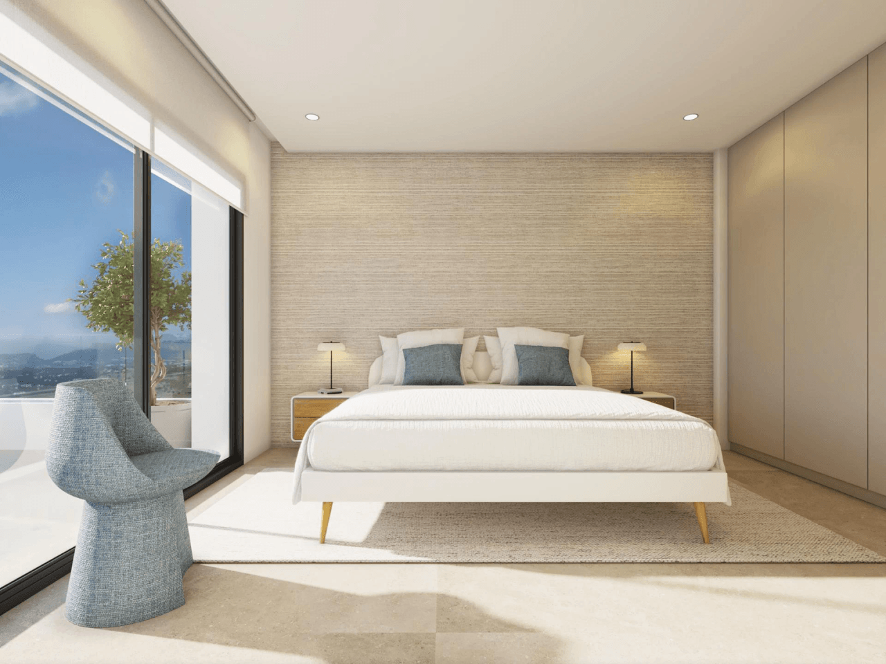 Cumbre del Sol : villa moderne de luxe offrant une vue imprenable sur la mer