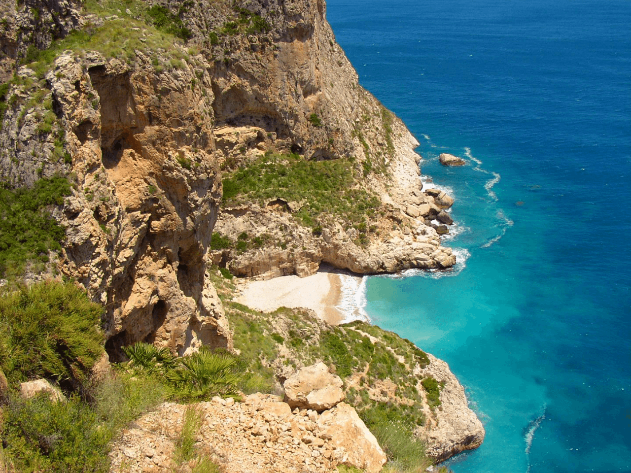 Villa rénovée Cumbre del Sol avec vues panoramiques sur la mer