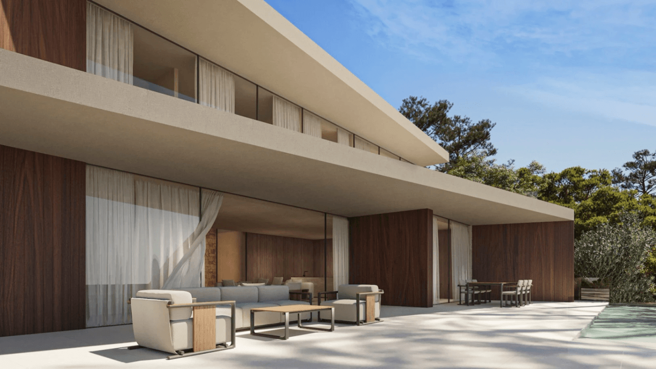 Villa de Diseño Contemporáneo con Vistas Panorámicas al Mar en Montemar, Benissa