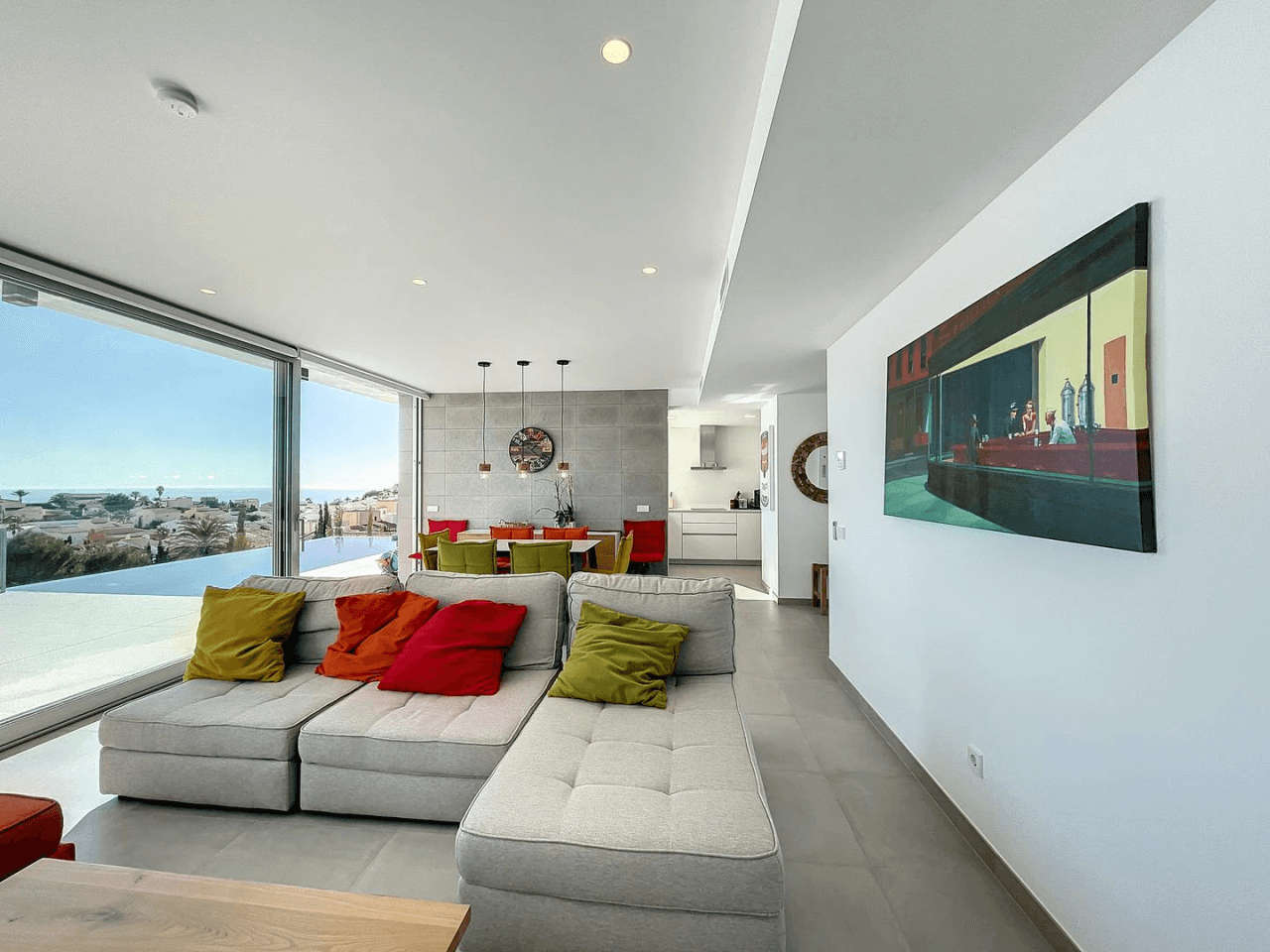 Villa moderne avec vue sur la mer et piscine privée