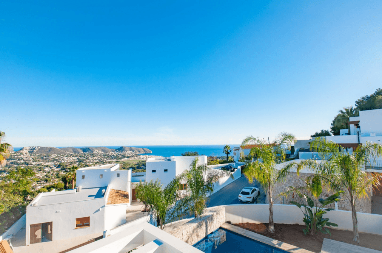 VILLA  CON VISTAS AL MAR EN BENIMEIT - MORAIRA