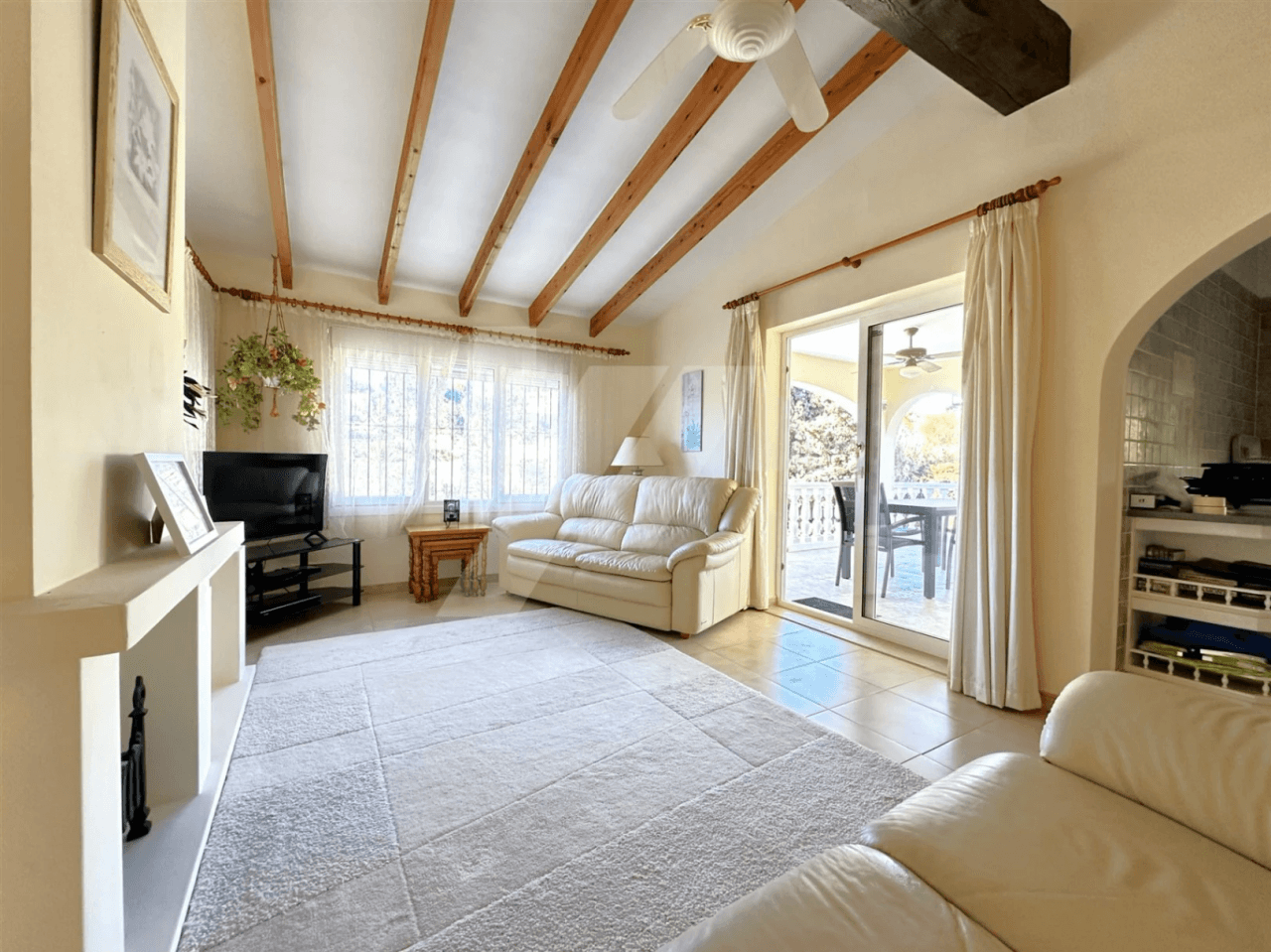 Villa à vendre à Benissa, à distance de marche de la plage de Baladrar.