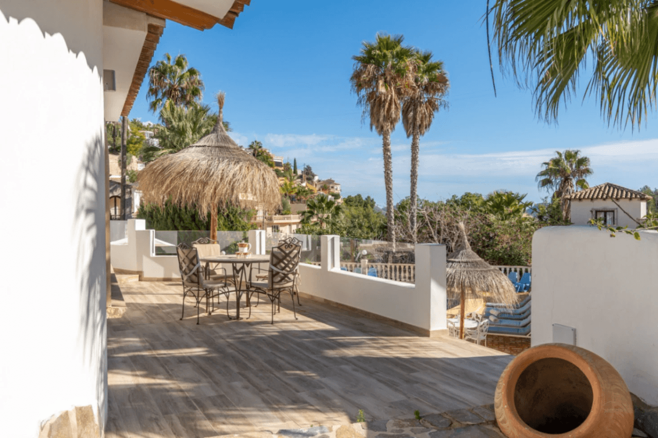 Belle villa spacieuse avec vue sur la mer à vendre à Benimeit, Moraira