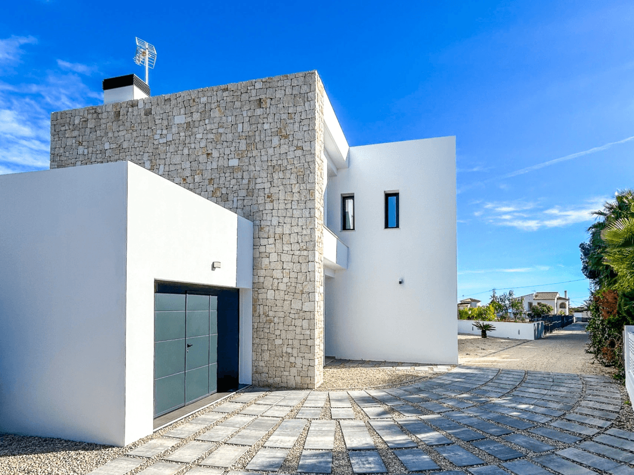 Villa neuve à Benissa avec piscine privée et vue sur la mer