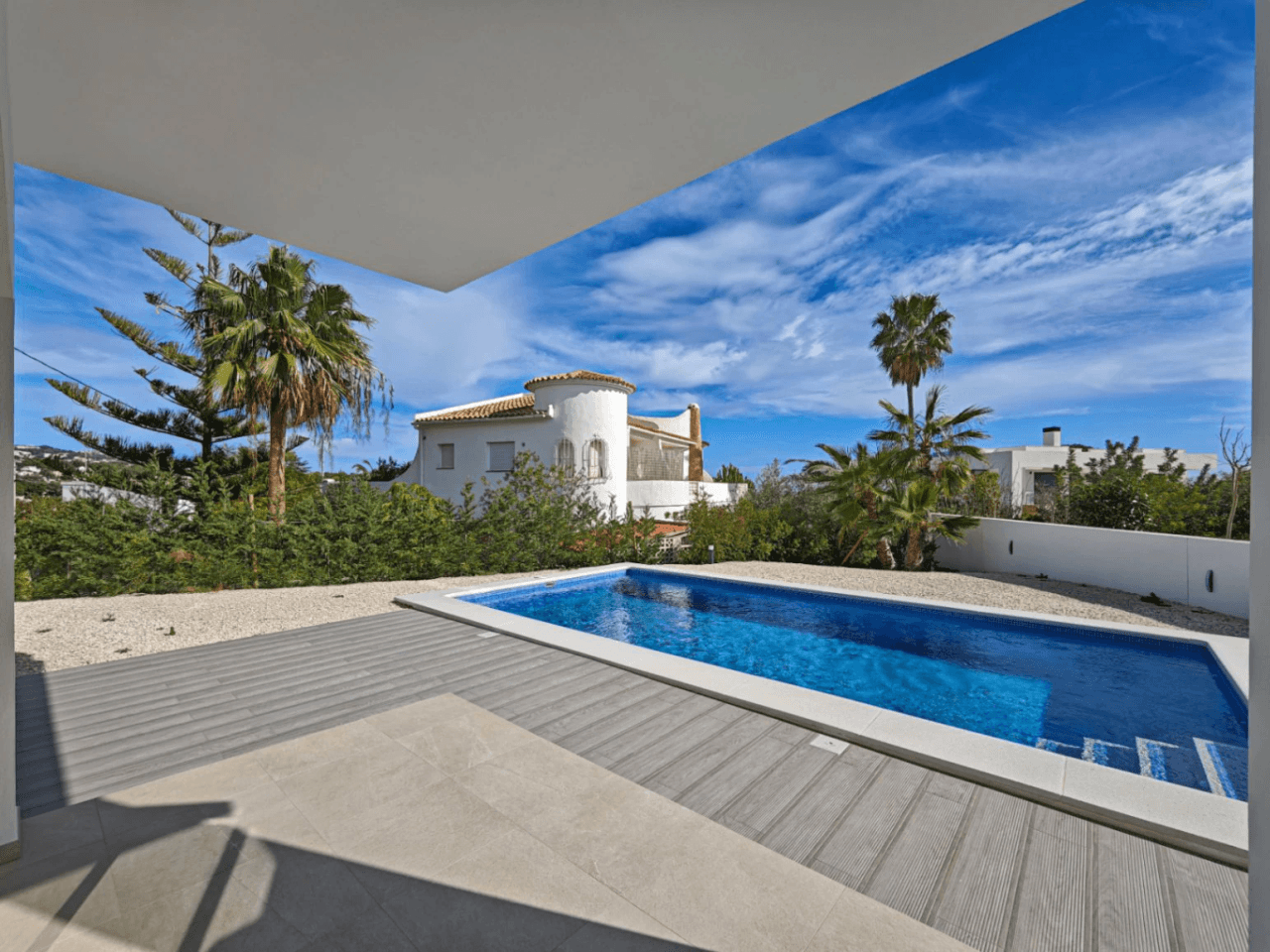 Villa moderne à La Fustera : 3 chambres et piscine privée