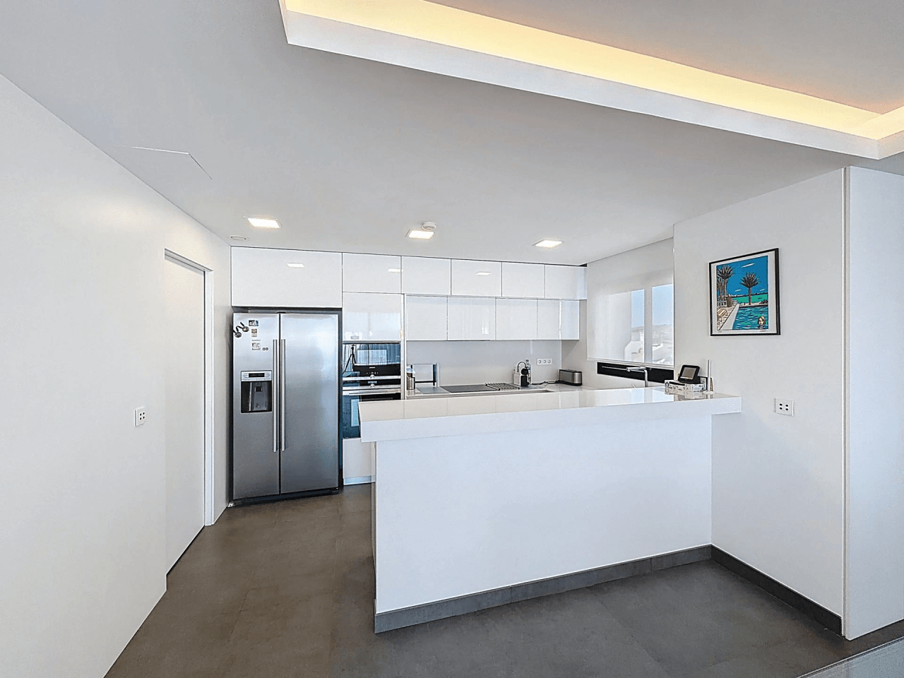 Cumbre del Sol penthouse moderne de luxe avec vue sur les falaises et la mer