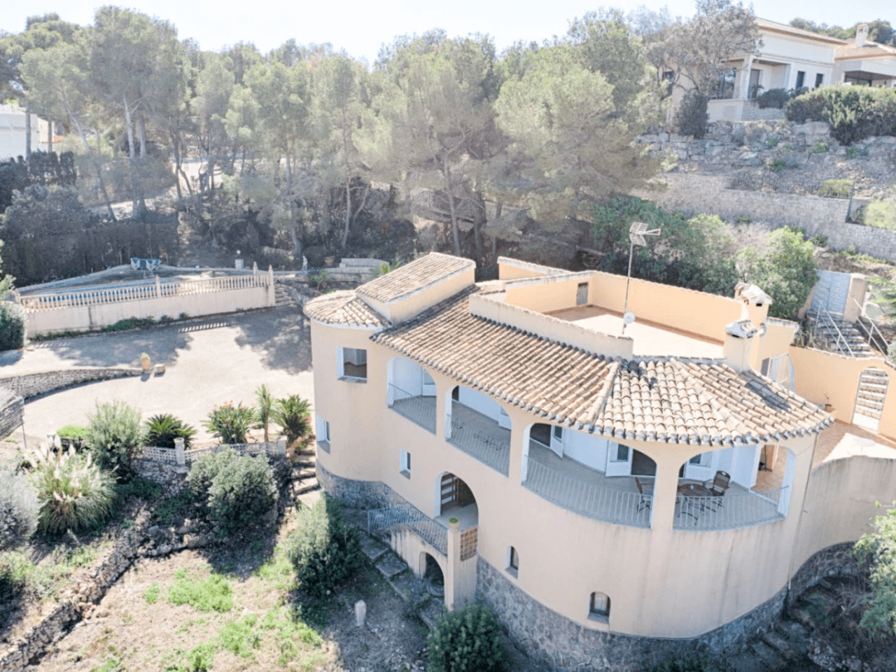Villa avec vue sur la mer et intimité à Jávea – Costa Nova