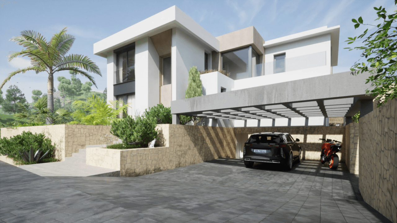 Villa moderne en construction à La Arnella, Moraira