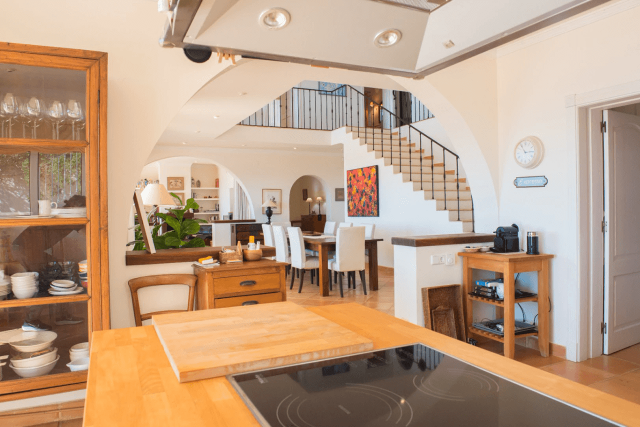 Villa avec des vues spectaculaires sur la mer à vendre à Teulada Moraira