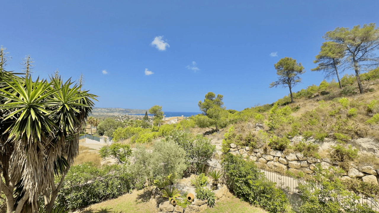 Magnifique villa de luxe à vendre à Javea avec vue sur la mer et le Montgó.