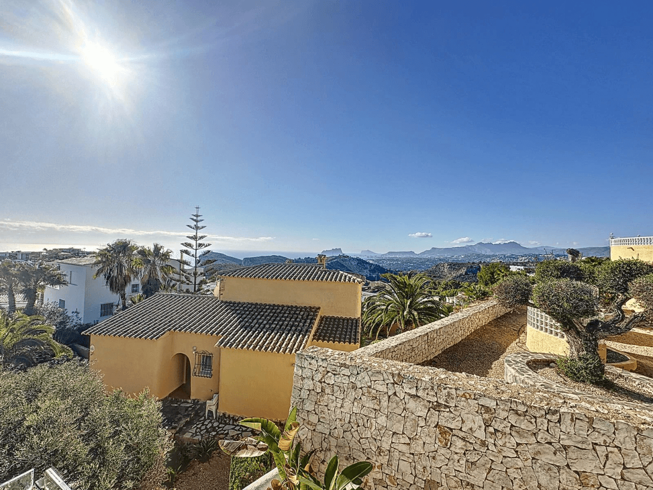 Villa Cumbre del Sol avec vue sur la mer à Magnolias