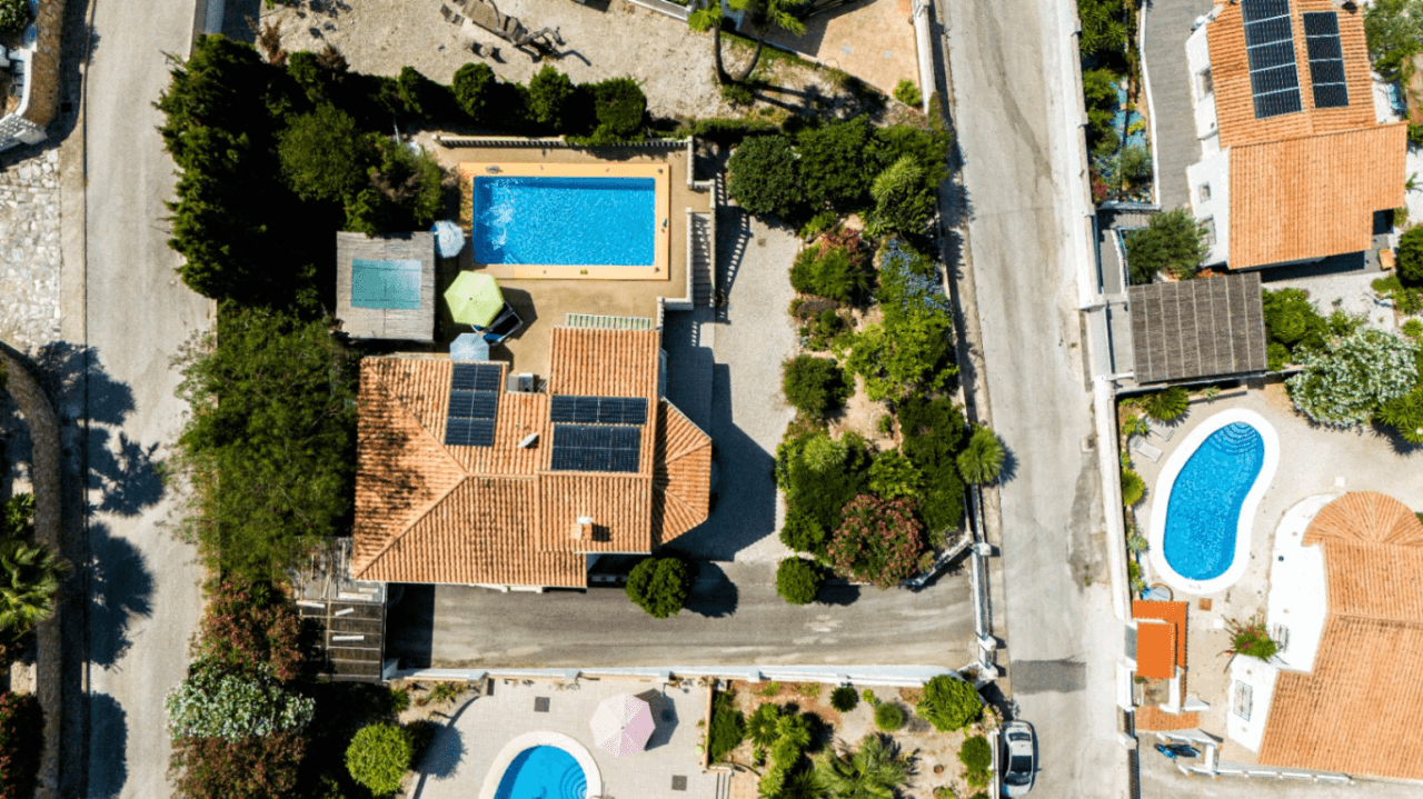 Villa tranquille avec vue sur la montagne à vendre à Calpe