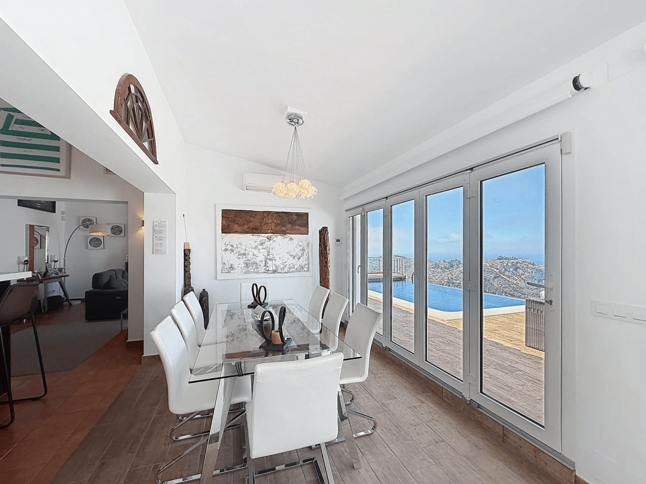 Cumbre del Sol, villa de luxe avec vues panoramiques sur la mer à Magnolias