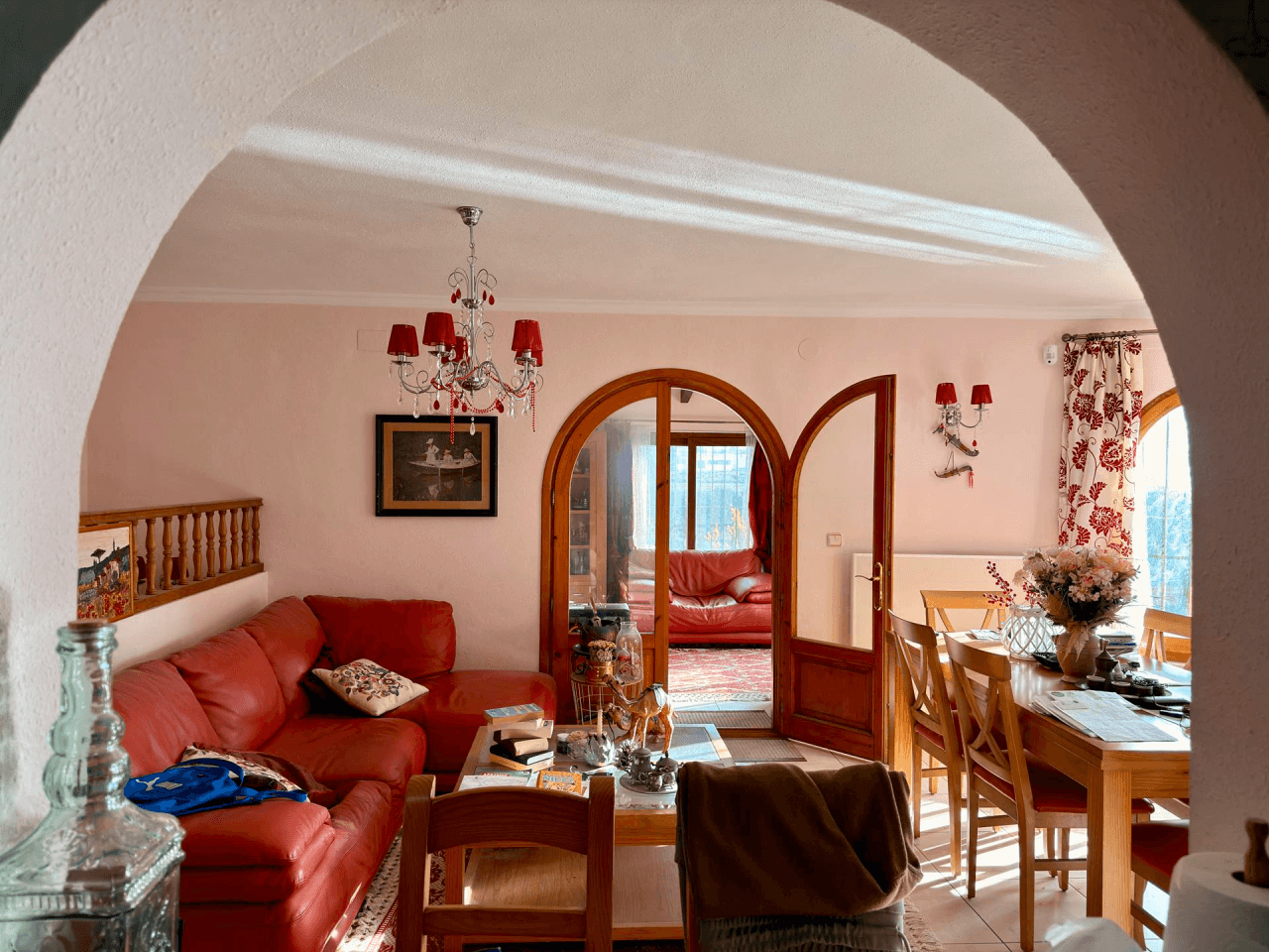 Cumbre del Sol : villa méditerranéenne avec piscine et vue sur la mer