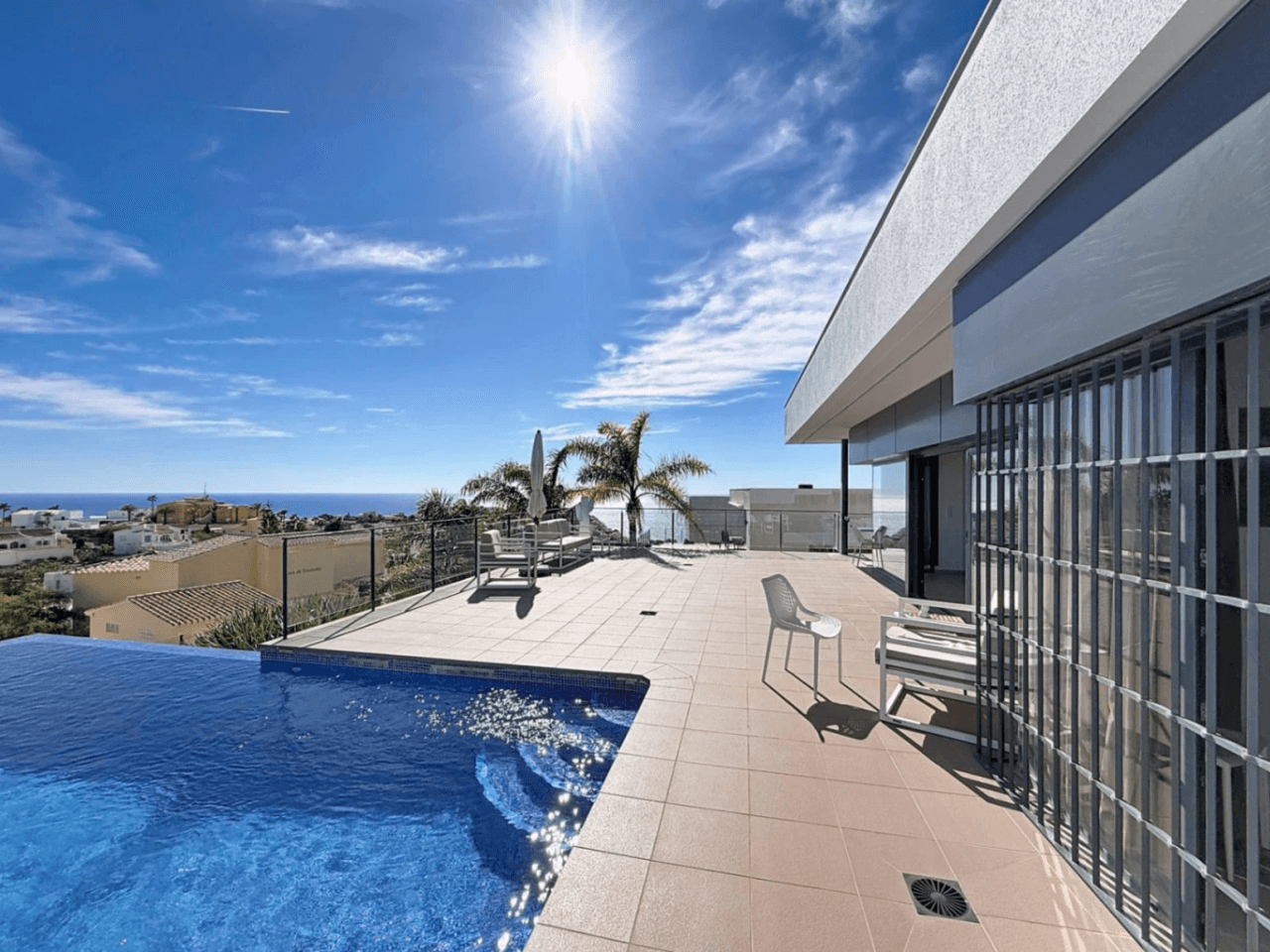 Cumbre del Sol Villa Moderne avec vue sur la mer
