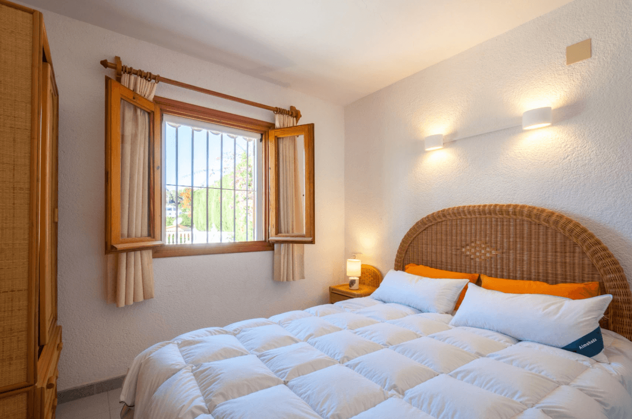 Villa méditerranéenne orientée sud-ouest à Benissa, près du club de golf San Jaime.