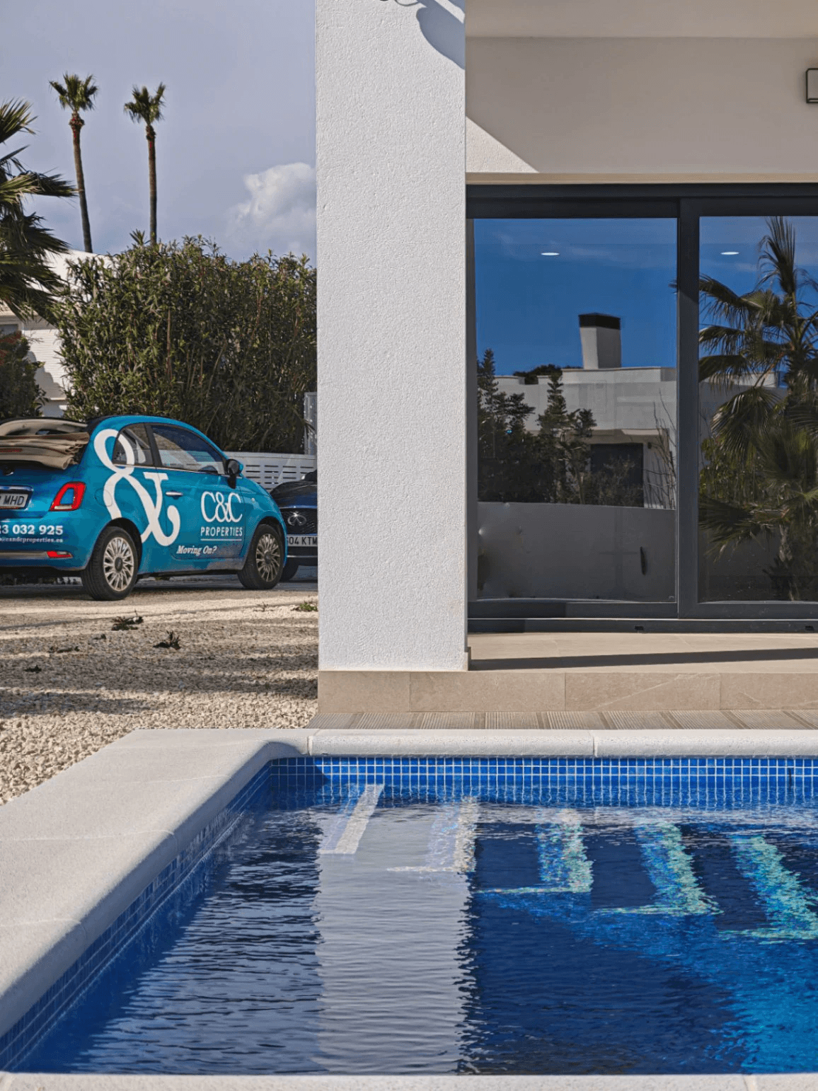 Villa moderne à La Fustera : 3 chambres et piscine privée