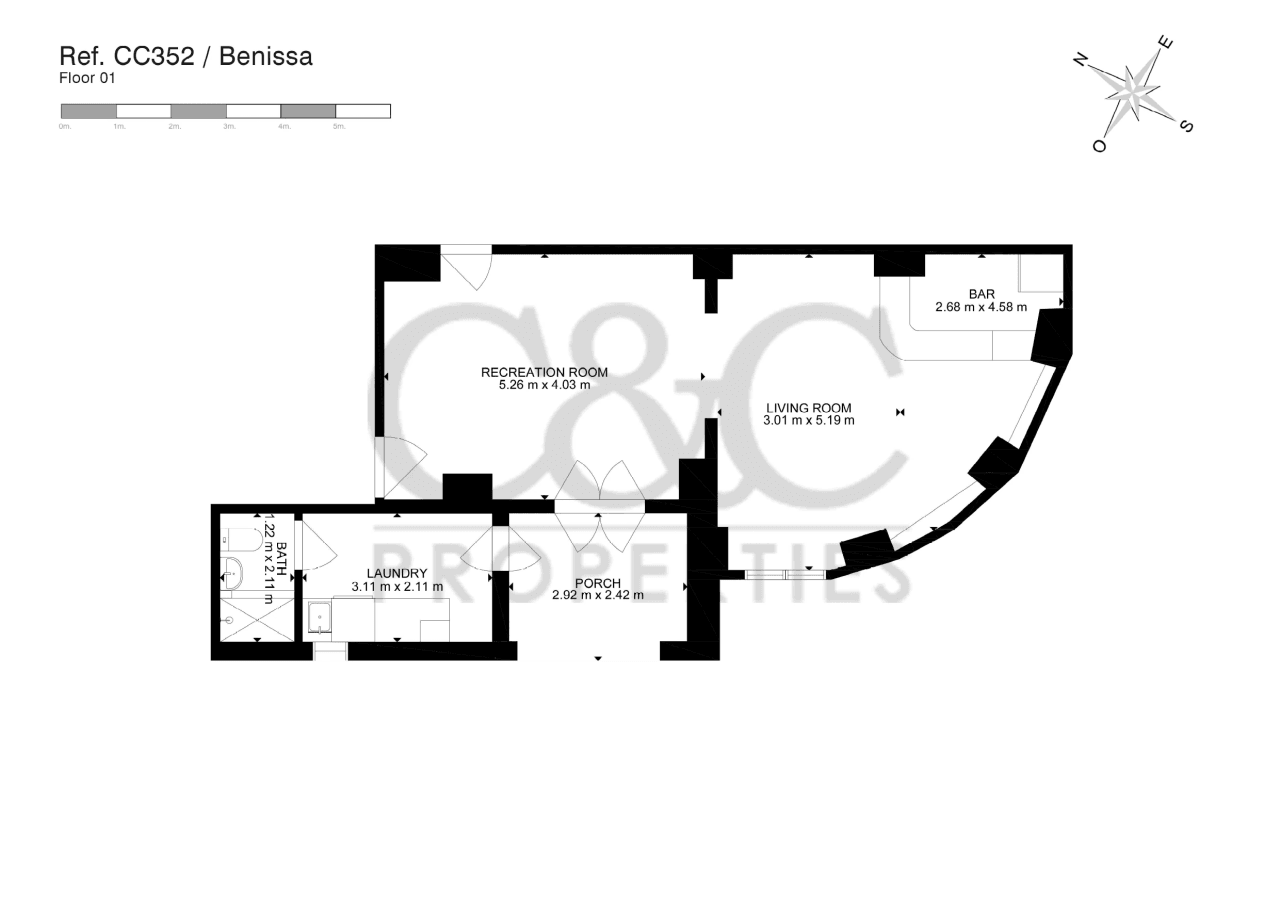 Villa à vendre à Benissa, Montemar, avec piscine privée.