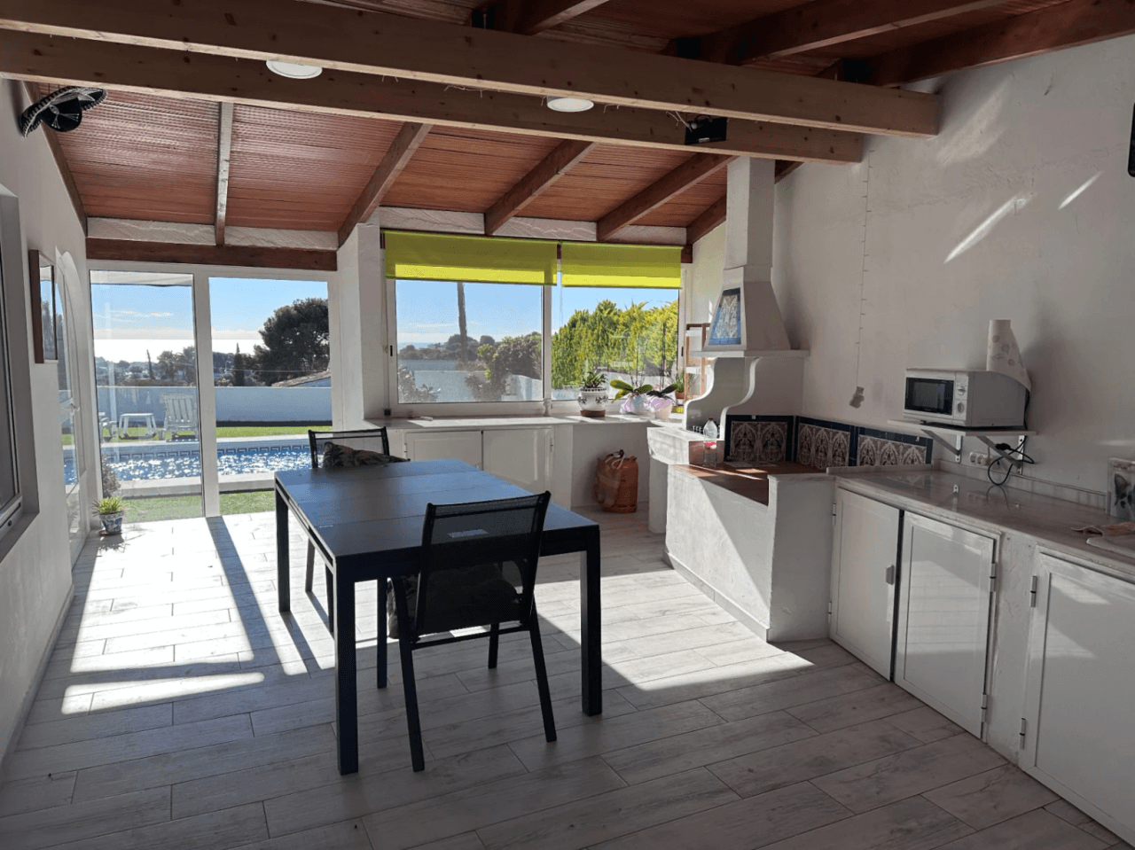 Villa de plain-pied avec vue sur la mer à vendre à Moraira