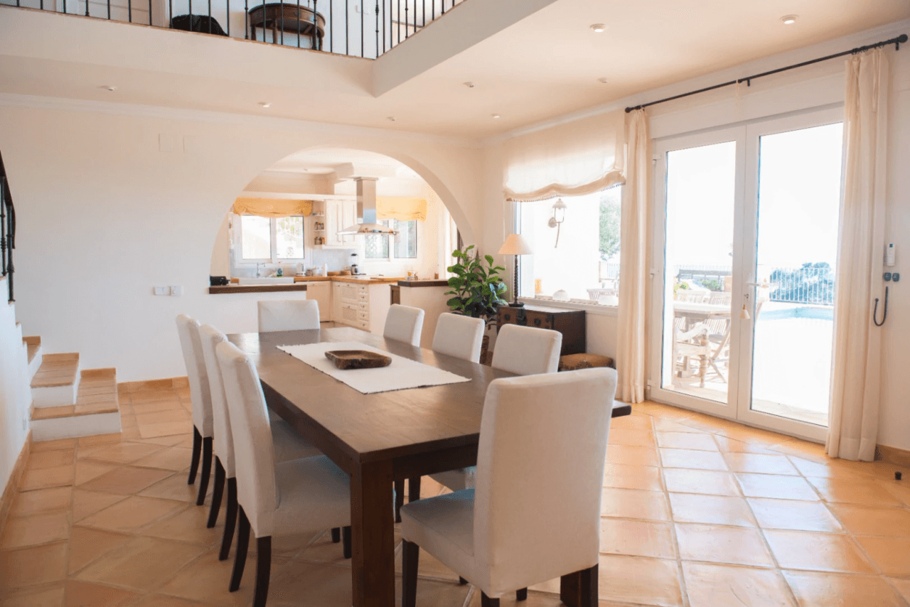 Villa avec des vues spectaculaires sur la mer à vendre à Teulada Moraira