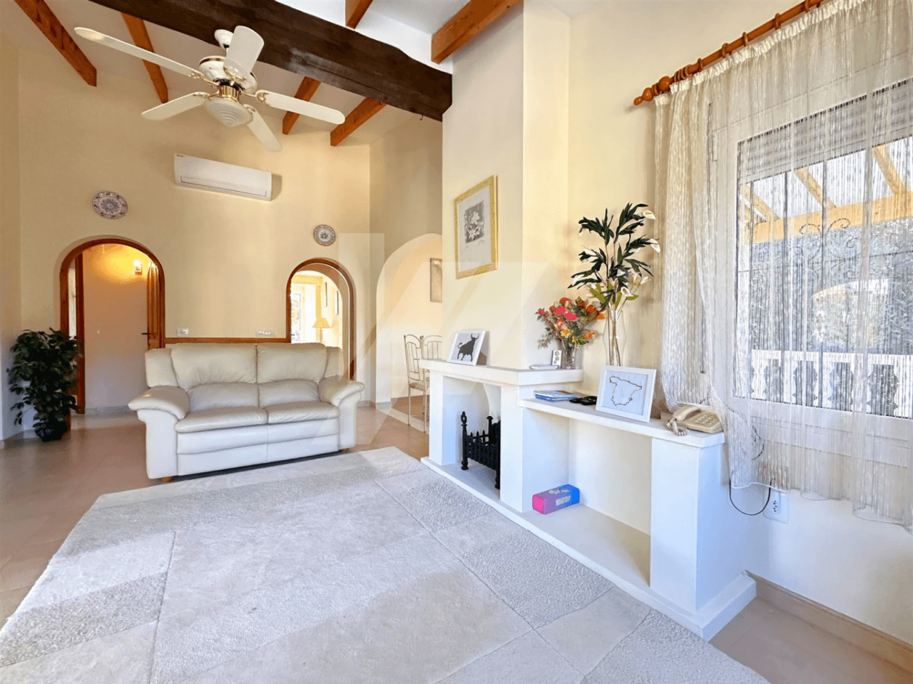 Villa à vendre à Benissa, à distance de marche de la plage de Baladrar.