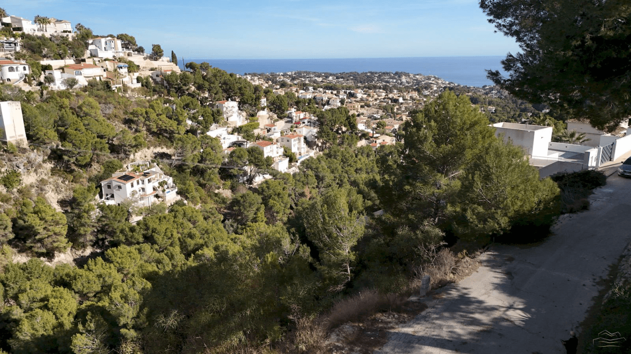 Parcelle Urbaine à Vendre à Benissa avec Vue sur la Mer.