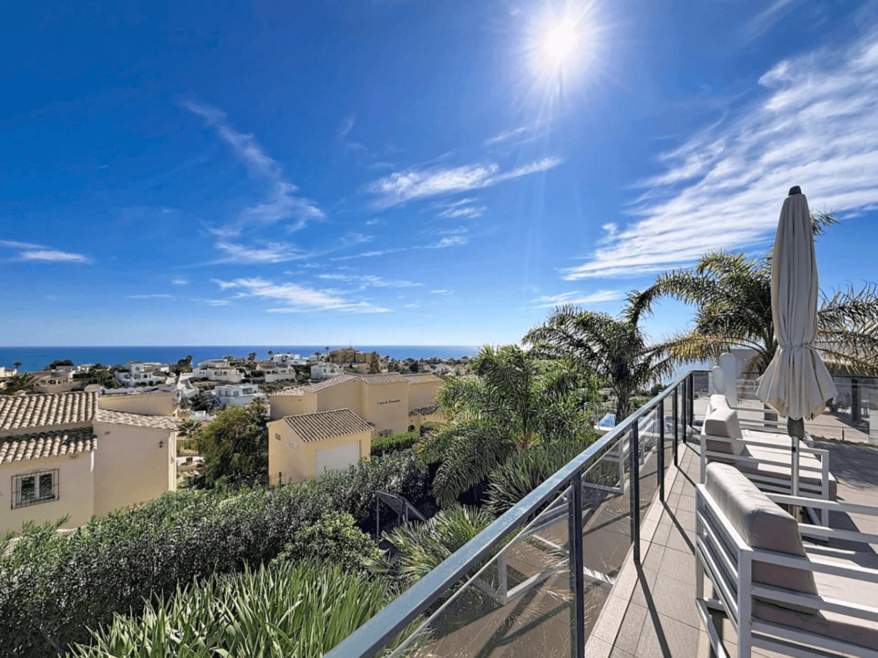 Cumbre del Sol Villa Moderne avec vue sur la mer
