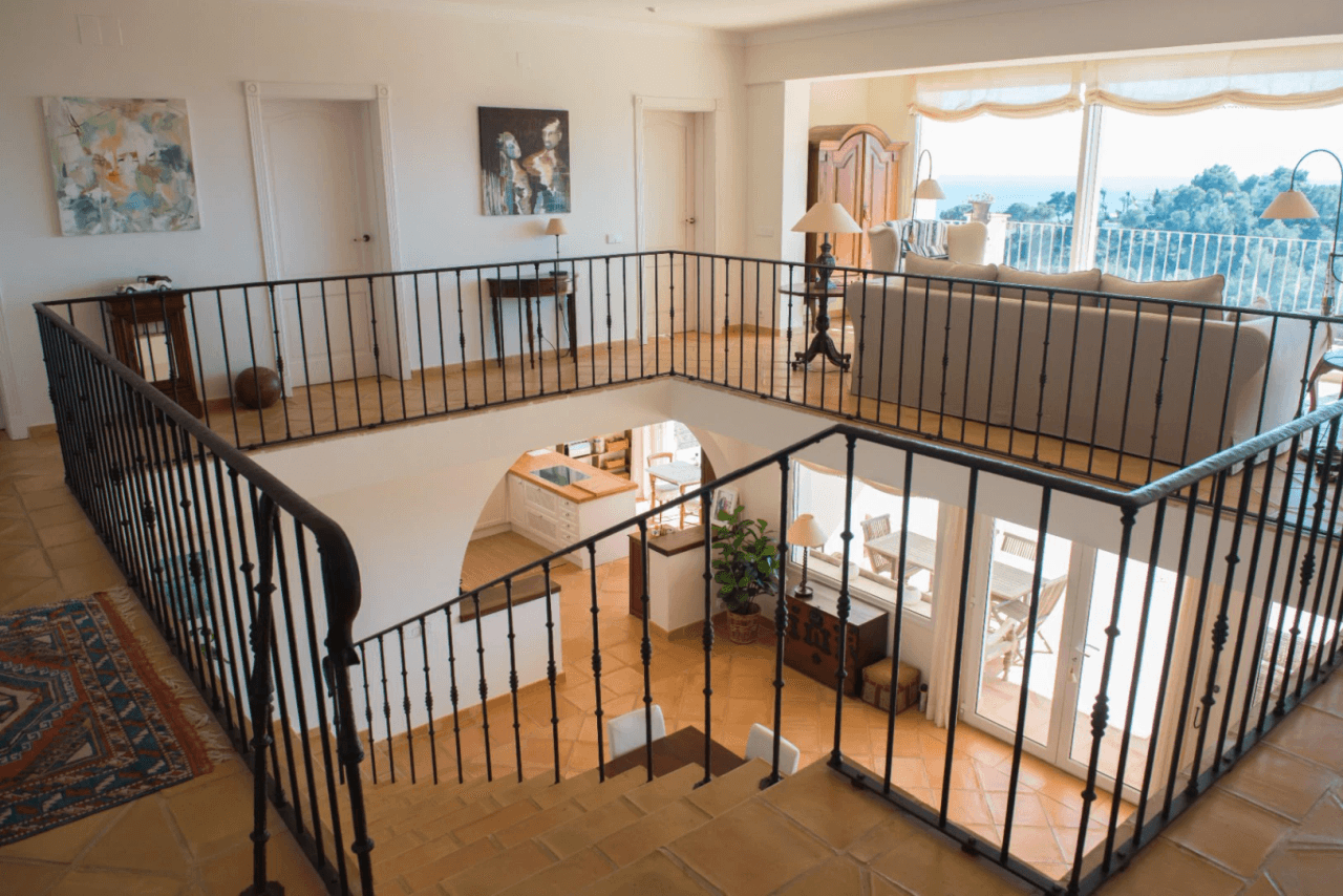 Villa avec des vues spectaculaires sur la mer à vendre à Teulada Moraira