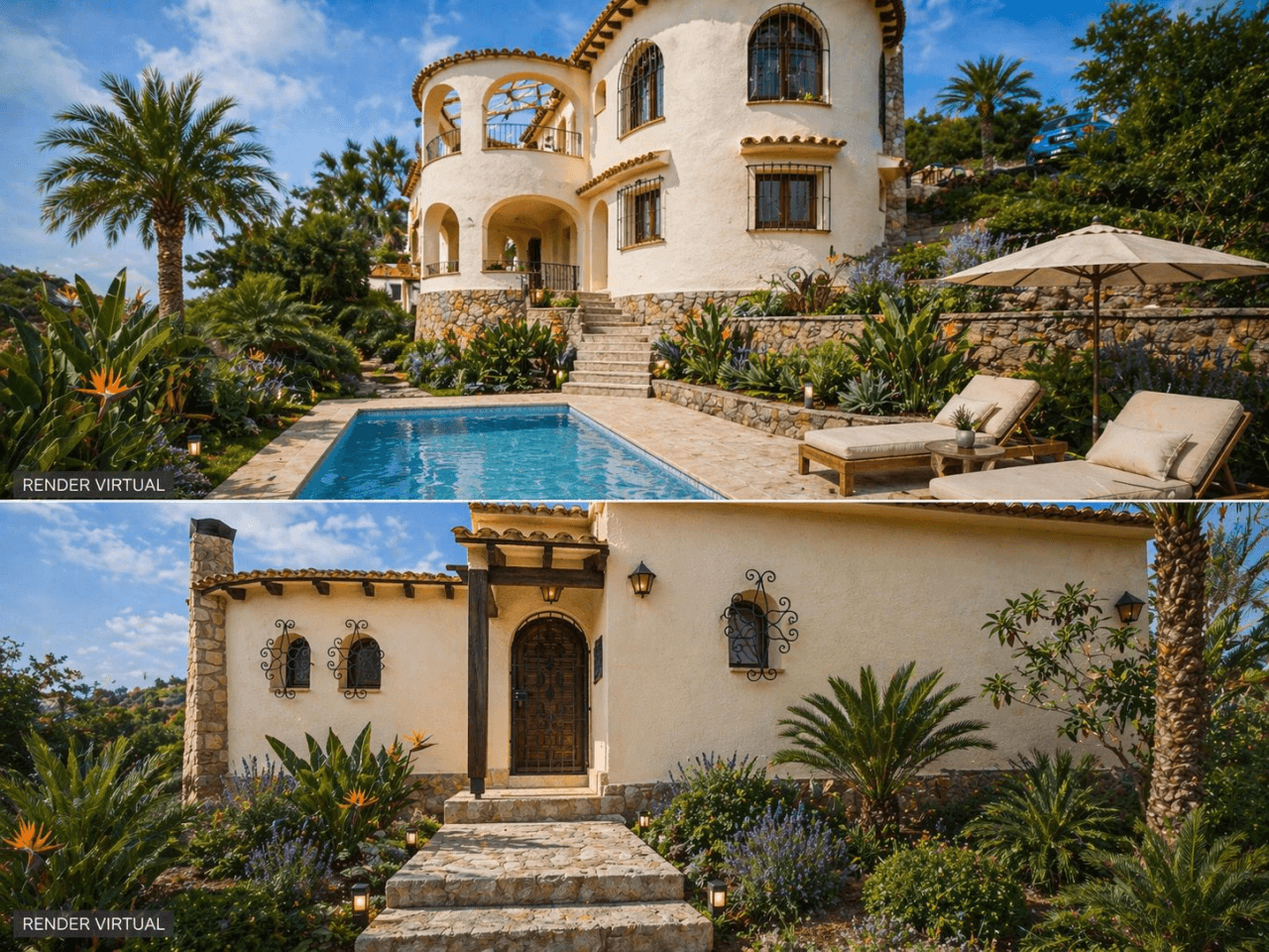 Vente de villa à rénover à Montemar, Benissa avec 3 chambres.